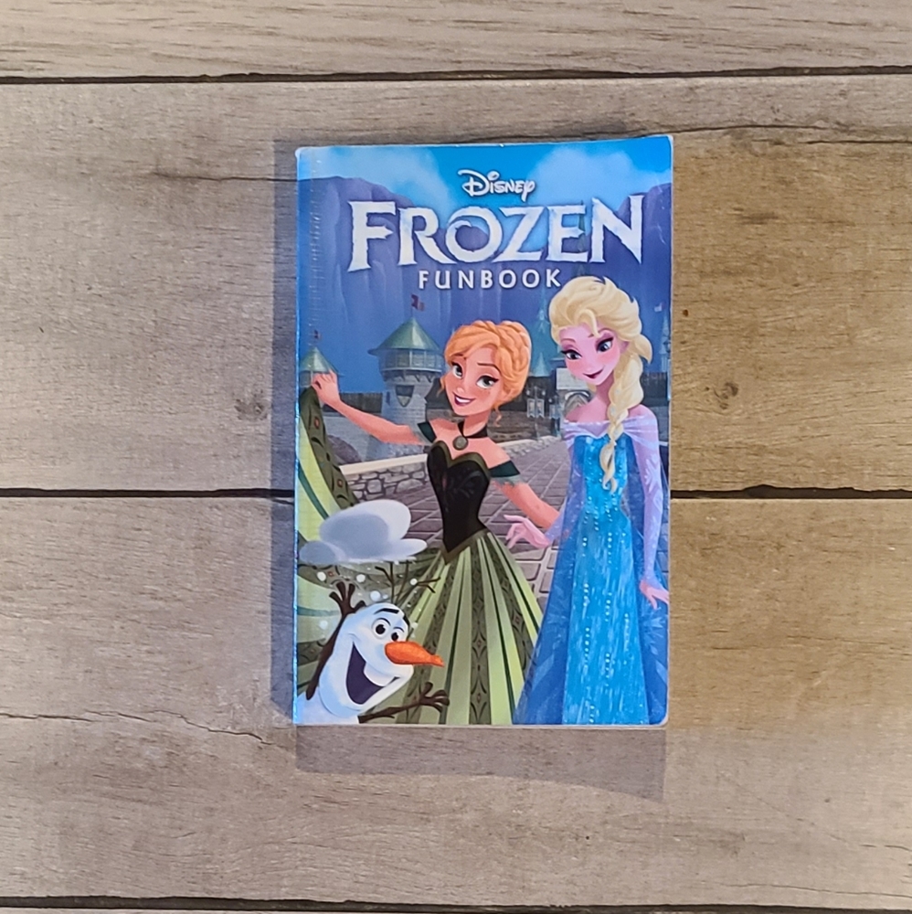 🍁 Frozen fun activity book🪅